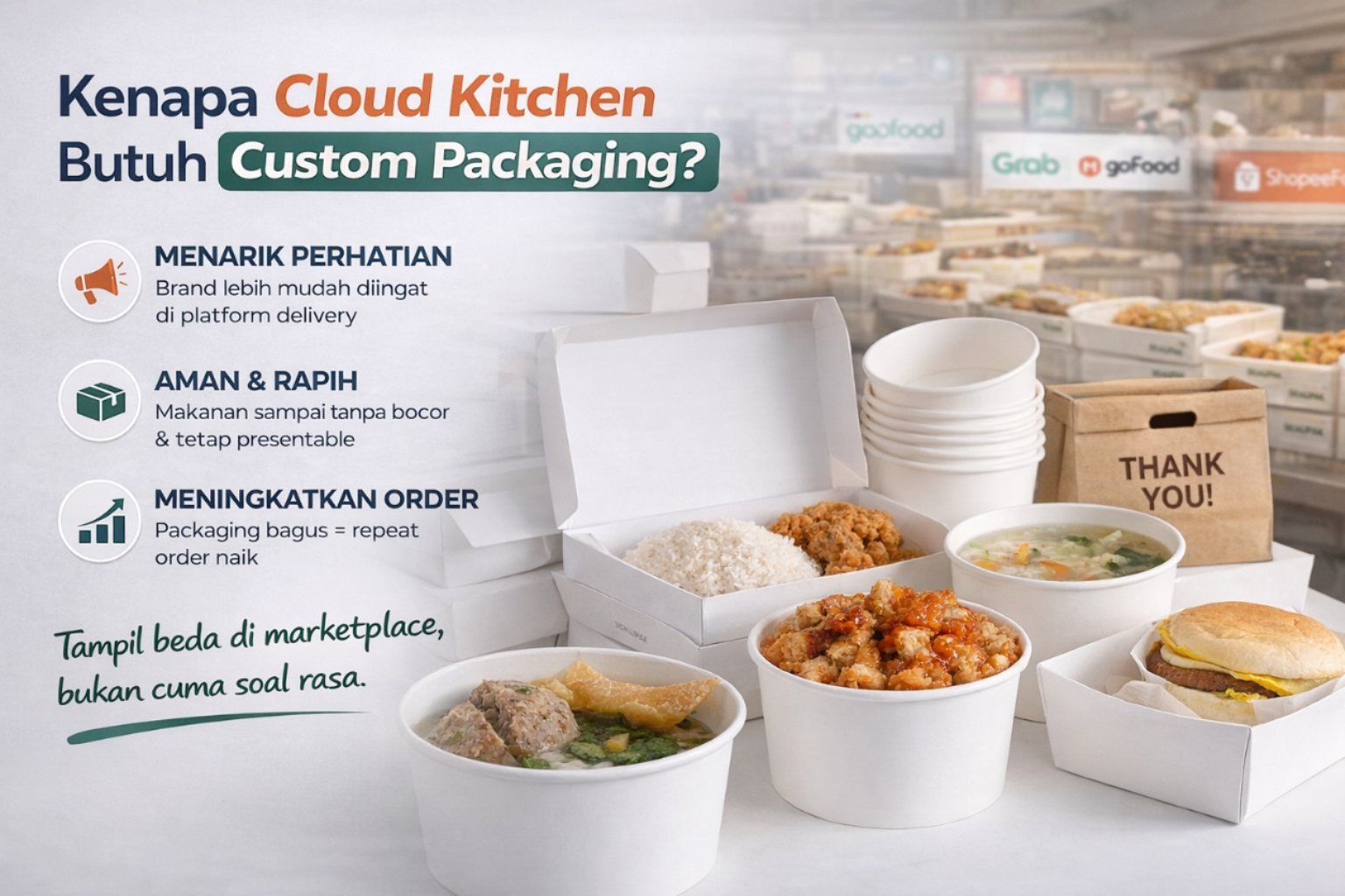 Custom packaging cloud kitchen SEALPAK